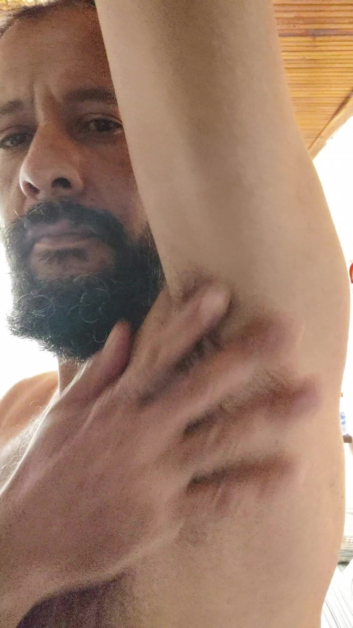 Stink HairyMale: Hairy armpits hot-shorts 5