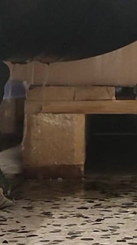 Dirty Slut Pee in Shop Eingepisst