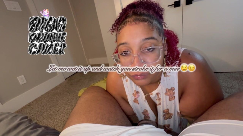 Biggdebbiecakez: Giving Daddy Some Good Head