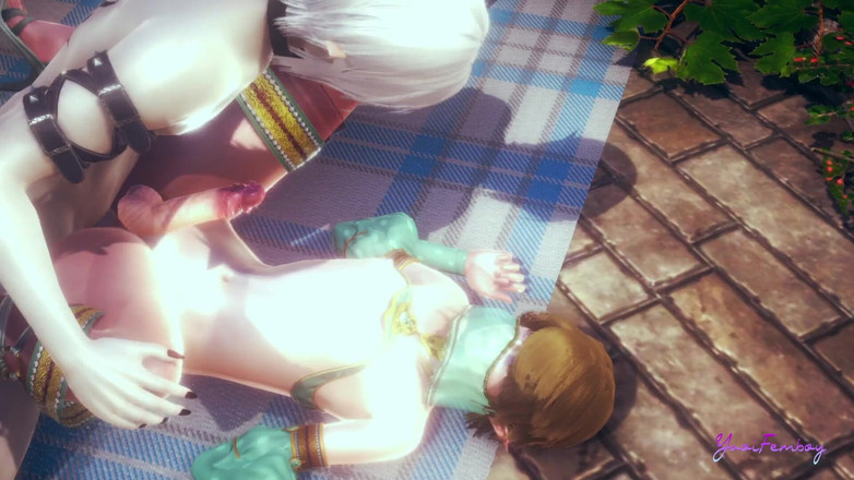 Yaoitube: Zelda Yaoi Femboy - 链接性交误会（无码）