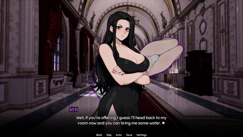 AVNTeller: Femdom #8 に悩まされている - 巨乳熟女が私のベッドにいる