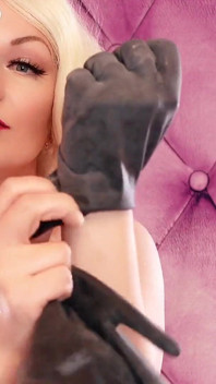 Asmr Video: Gumové rukavice .. Posloucháte úžasné zvuky a relaxujte! Vánoční nálada! Arya Grander - sfw Zdarma Vid
