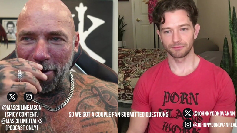 Raw and Uncensored with Masculine Jason: Confessions de star du porno - Johnny Donovan (épisode 215)