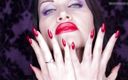 Lady Mesmeratrix Official: Förtrollande röda naglar