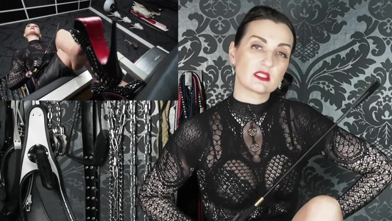 Lady Victoria Valente: Instructions for the ruined orgasm, Femdom POV Clip, Luxury Lady