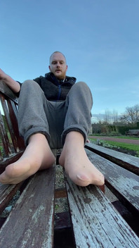 Outdoor Nylon Foot Worship