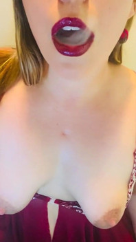 Red Lips, Natural Tits Cigarette