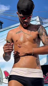 A Beautiful Day for a Cigarette, Sunbathing, and Moisturizing the Skin...