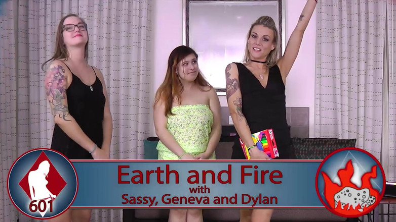 Lost Bets Games: The Girls Play Slowly the Sexy Strip Earth and Fire...