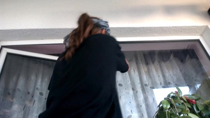 Leon Lambert Girls Twerk Parties CFNM: Sweet hunny bunny, No panties at the window