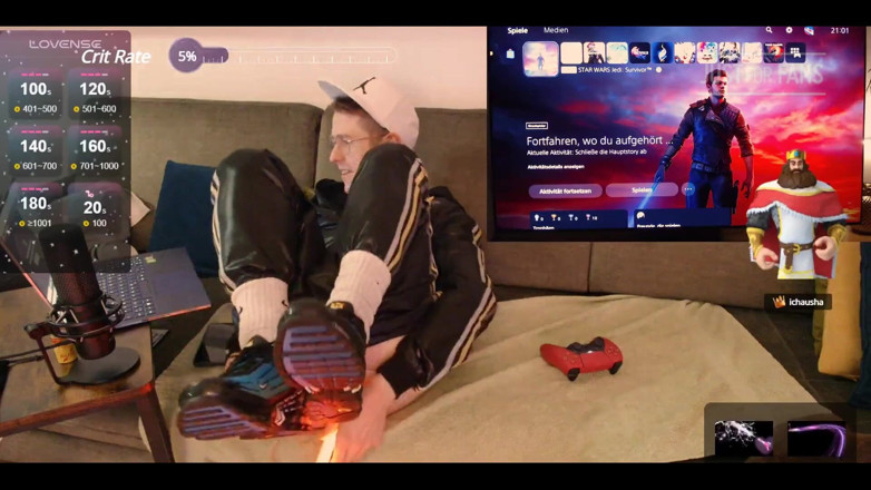 Roman Heart: Playing Star Wars with Lightsword in Ass