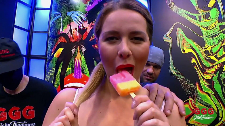 GGG John Thompson Studio: Ggg John Thompson, mladý, blonďatý, štíhlý a dychtivý pro sperma