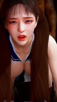 Animadora lujuriosa de belleza - animación 3d