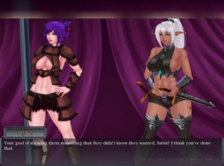 3DXXXTEEN2 Cartoon: Sabia et sa danse sexy. Dessin animé porno en 3D, sexe
