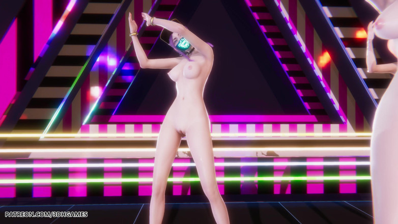 3D-Hentai Games: [mmd] Blackpink - Whistle Ahri Akali Seraphine sexy nackte Liga der...