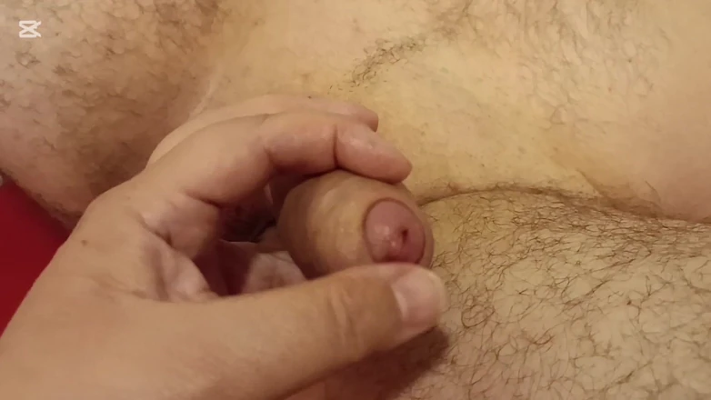 Whispering man: Playing with Your Penis with a Little Oil