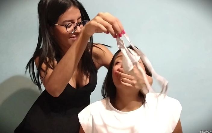 Selfgags Latina Bondage: Gecemi mahvetmek değil!