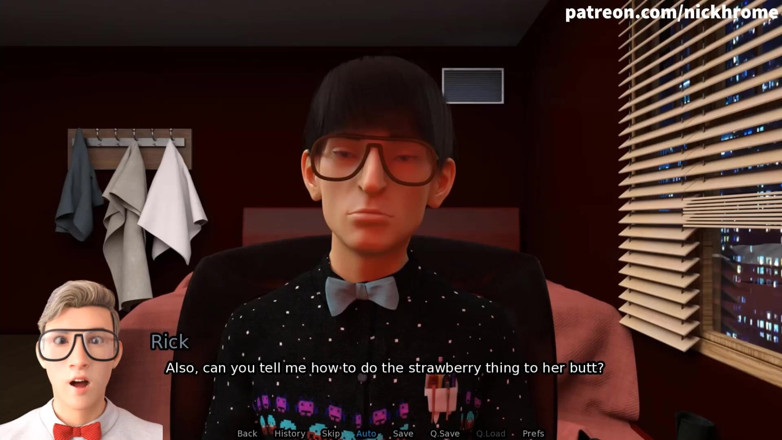 Visual Novels: SexBot 8 - my stepmom's friend sucks cock