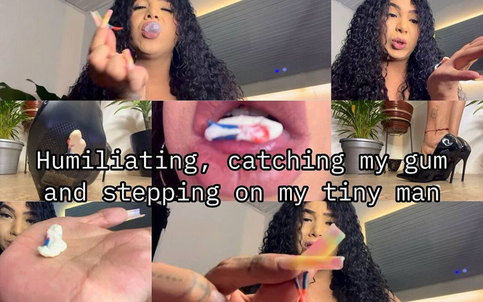 JessieRoss: Humiliating and Trapping My Tiny Man in My Chewing Gum,...