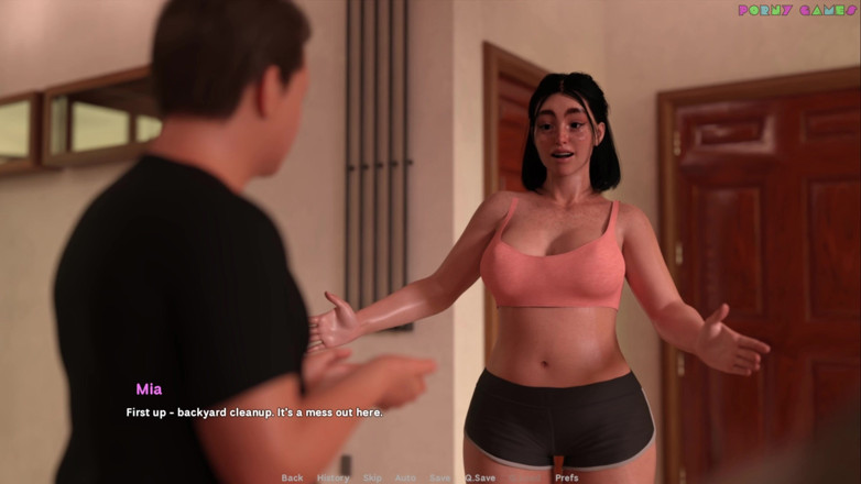 Porny Games: Bini Eksibitionist Jadi Wihte Foam - Lelaki Kolej Merasakan Buah dada...
