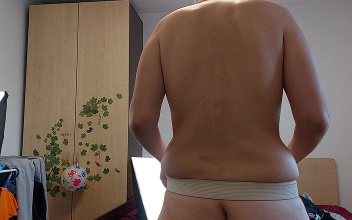 Mirsur: Hot Wife Massages Herself, Hairy Pussy, Big Tits, Big Ass.