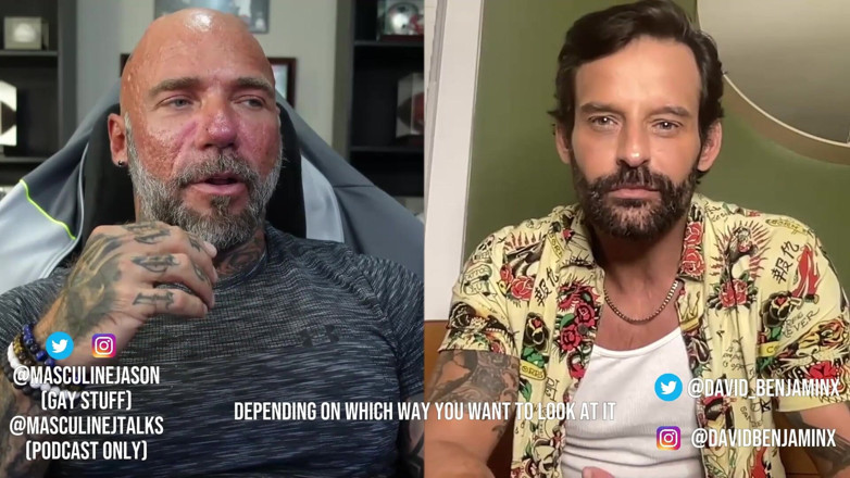 Raw and Uncensored with Masculine Jason: Porn Star Confessions - David Benjamin (episode 104)
