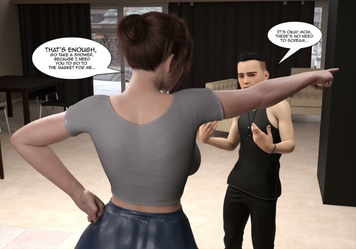 Captain Erogaming comics: My Stepmom Is My Pornstar - Ch1