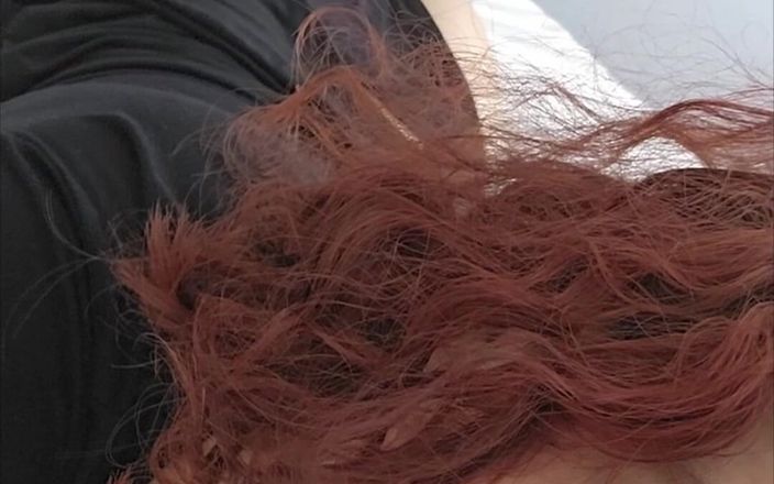 Melodyfluffington: Deslumbrante trans namorada dildos sua bunda gorda e goza para...