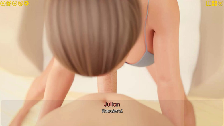 3D Cartoon Porn: My Pleasure 14 Julian's First BJ &amp; HJ From Julia (hand Cum)
