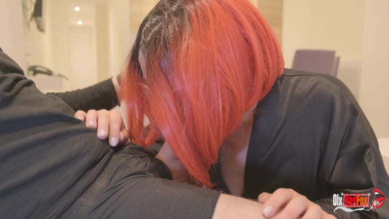 OlxRedFox: My stepmom saw my hard cock and couldn't stay on...