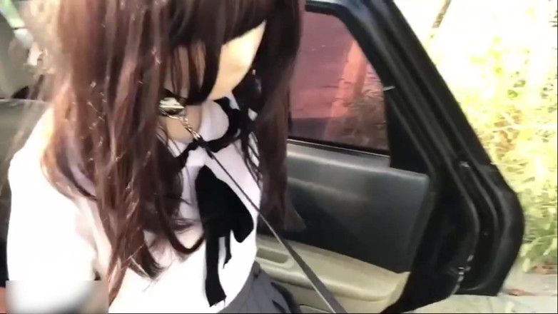 Aisan girl bondage: Outdoor BDSM Girl
