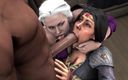Velvixian: Wonder Woman and Sindel Helping Hand