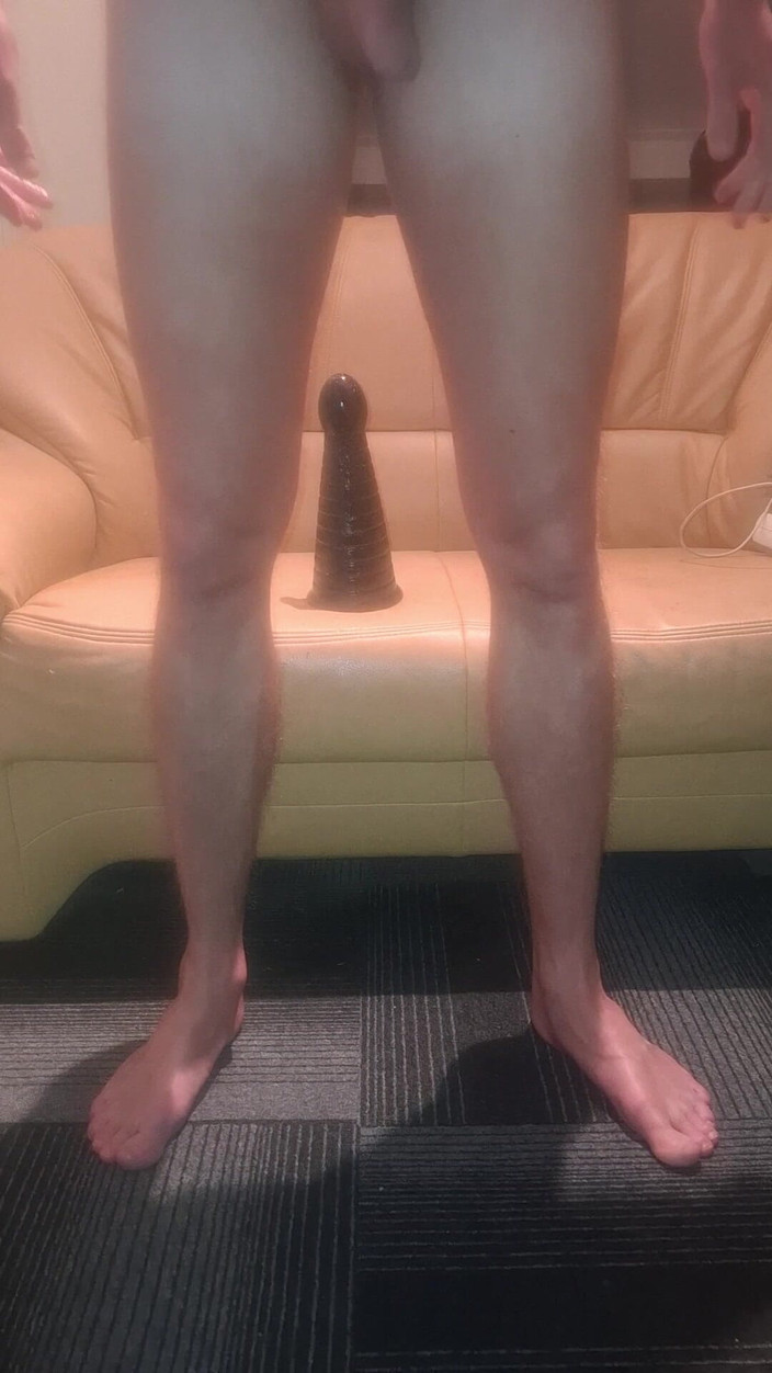 NoFace Twink X: Twink gay caldo twink senza faccia x cavalca enormi giocattoli