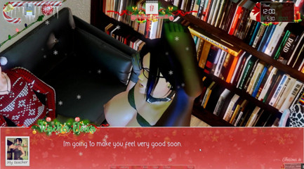 Cumming Gaming: Natale illimitato [gioco porno hentai di natale], ep.7. Fa diteggiatura il...