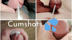 CumArt: Mini kompilace mastrubace a stříkání