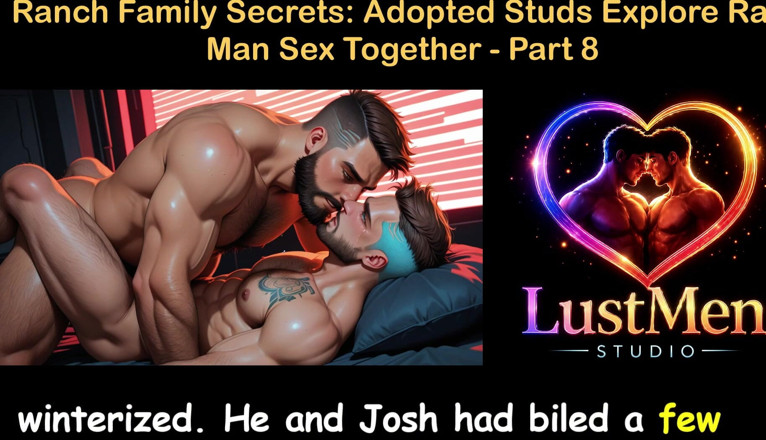 LustMen: Anglické audio gay sexuální příběh - Ranch Family Secrets: adoptovaní hřebci...