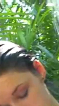 Cute Teen Allie Shower Pussy Masturbation Outdoors