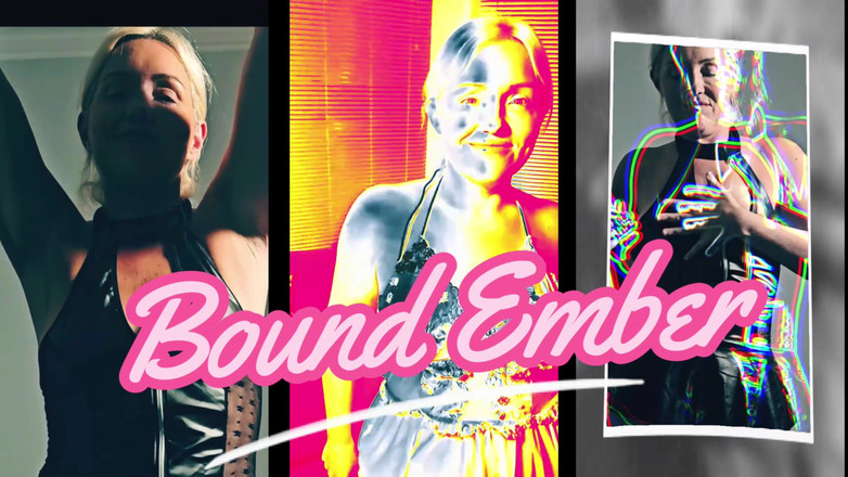 Bound Ember: MILF manželka dává drsné honění a nedbalé kouření pak je...