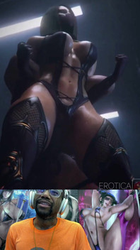 Mileena Gets Her Tasty Bald Pussy Fucked From Behind
