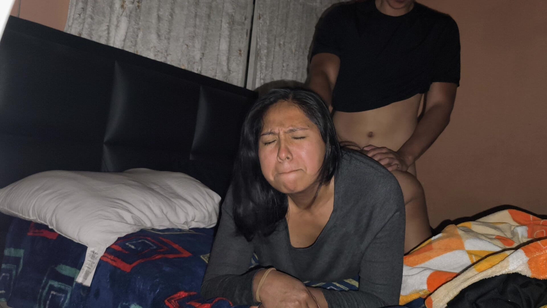 With the Neighbor's Wife, Her Husband Thinks She's in Church
