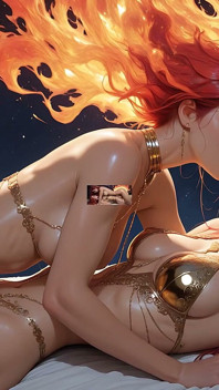 คู่รัก Futa ที่หลงใหลในคลิแม็กซ์ที่น่าหลงใหลในการถึงจุดสุดยอดอันเป็นโมฆะของคอสมิค