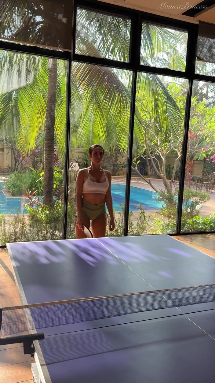 Princess Monica: Seducing Tennis Game - Too Hot to Handle