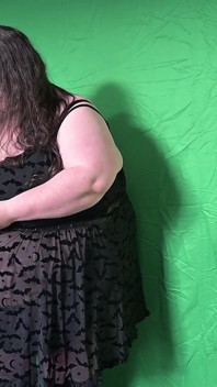 SSBBW, transport de mode d’Halloween pour gros corps