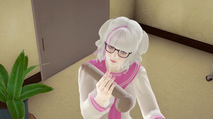 Waifu club 3D: Studente trekt pik lerares af in de bibliotheek
