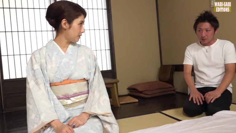 MILF, Wabi-Sabi Editions: Erotik drama tiyatrosu zarif bir inn proprietress ile şehvetli bir karşılaşma -sahne.2