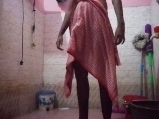 Tamil 10 inches BBC: 타밀어 10인치 흑인 대물 면도 세션과 예기치 않은 재미
