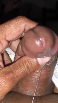 Man Having Fun with His Dick