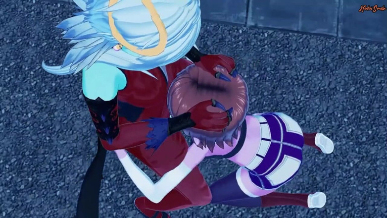 Hentai Smash: Supreme Kai Chronoa hace garganta profunda en la polla de...