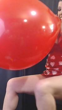 17' Big Red Balloon Blow up