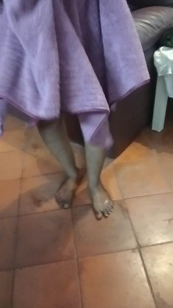 Tamil lesbian: Dopo la doccia dietro le riprese